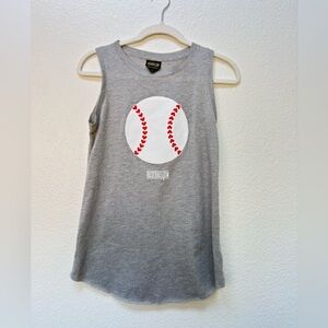 Baseballism "Stitched Heart Racerback Tank".